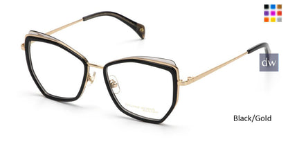 Black/Gold William Morris Black Label BLJACKIE Eyeglasses