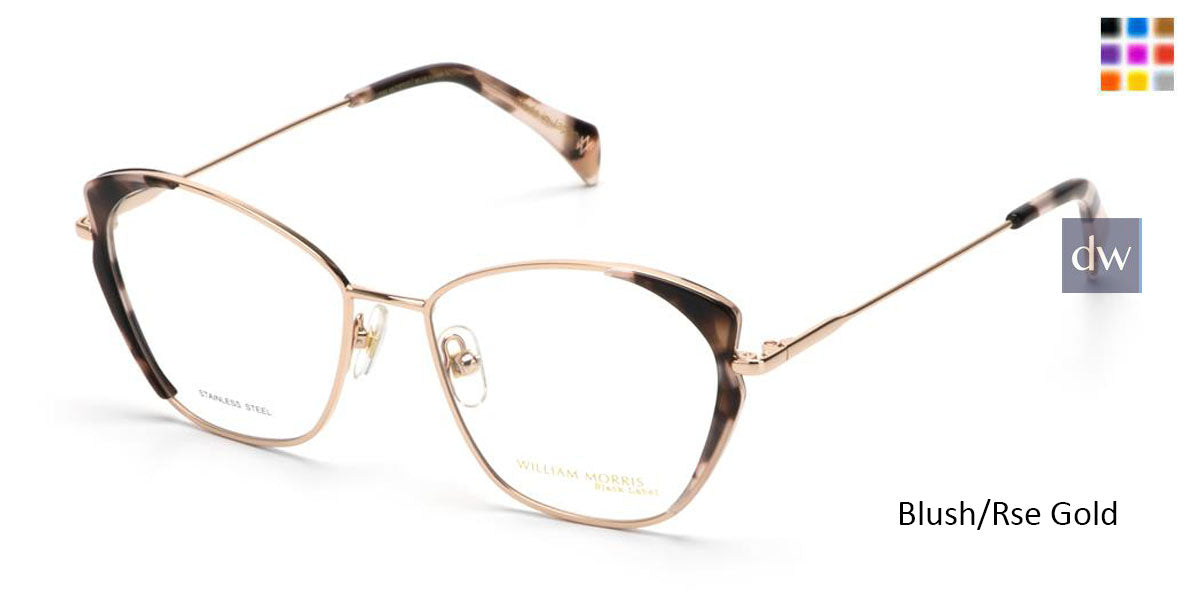 Blush/Rse Gold William Morris Black Label BLMANDY Eyeglasses