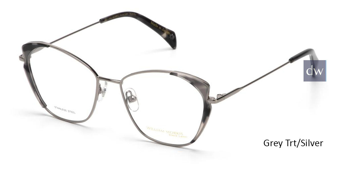 Grey Trt/Silver William Morris Black Label BLMANDY Eyeglasses