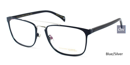 Blue/Silver William Morris Black Label BLMORRIS Eyeglasses