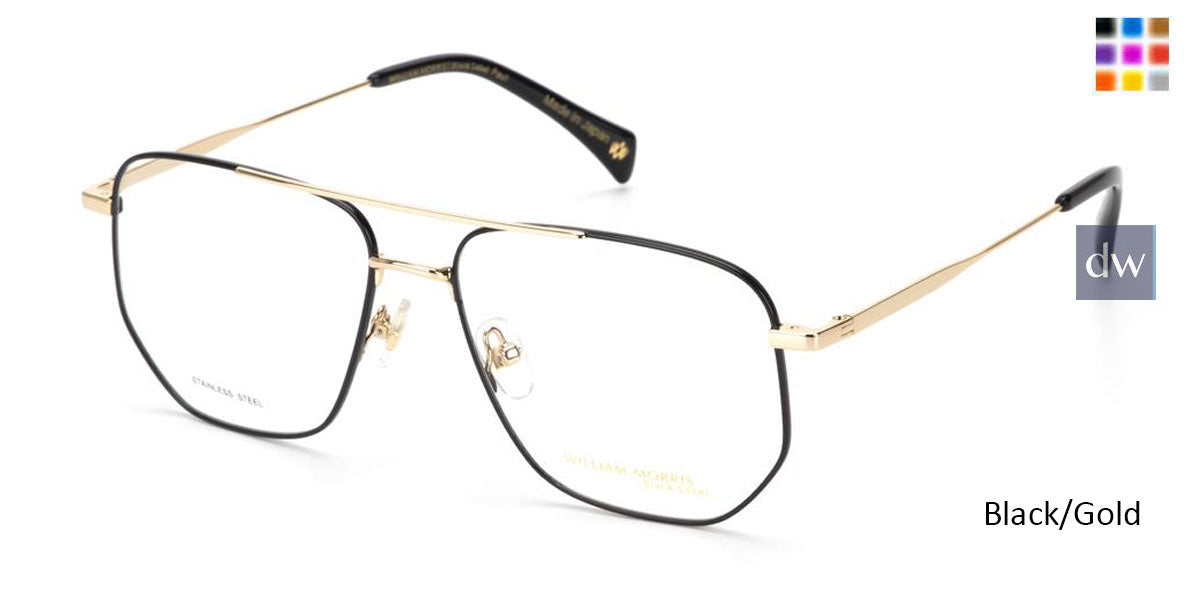 Black/Gold William Morris Black Label BLPAUL Eyeglasses
