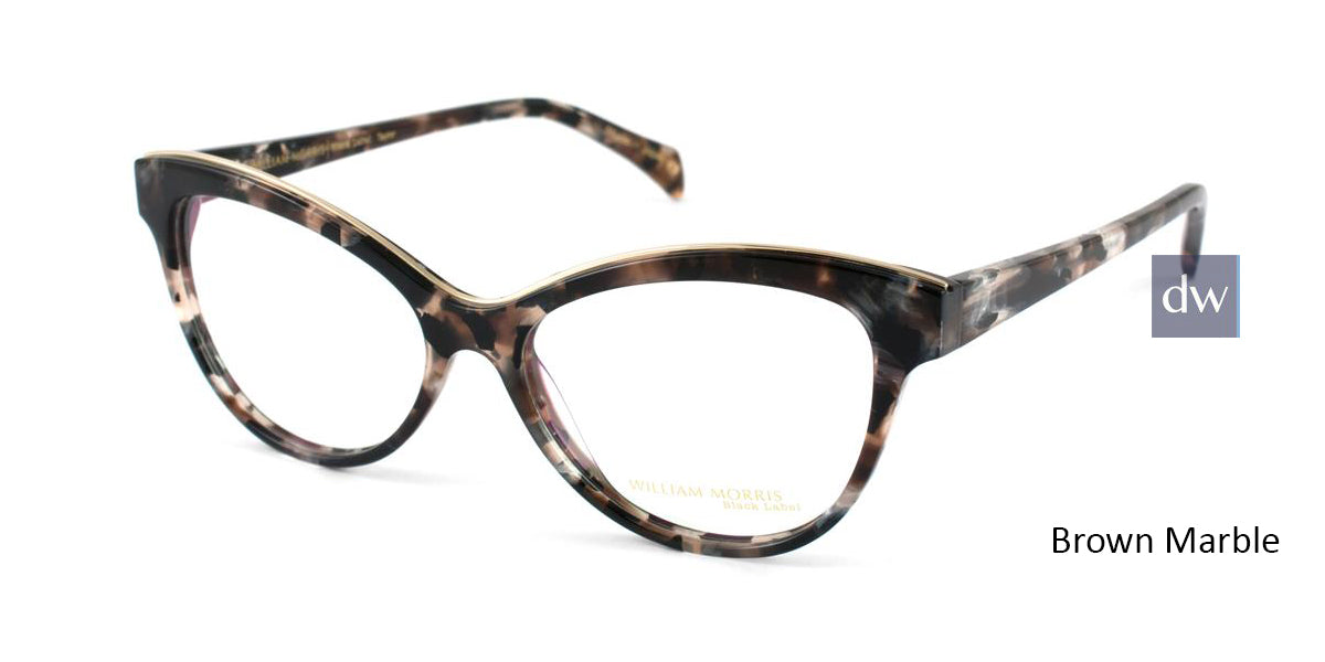 Brown Marble William Morris Black Label BLTAYLOR Eyeglasses