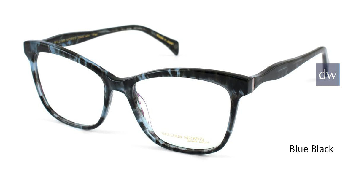 Blue Black William Morris Black Label BLTWIGGY Eyeglasses