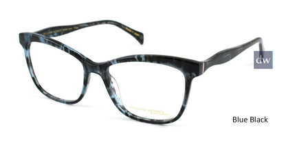 Blue Black William Morris Black Label BLTWIGGY Eyeglasses