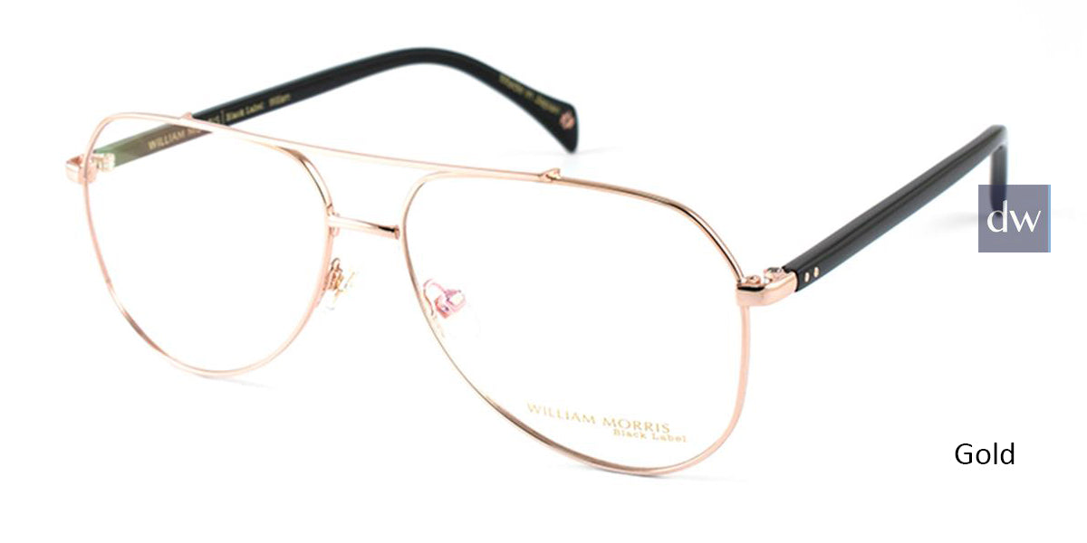 Gold William Morris Black Label BLWILLIAM Eyeglasses