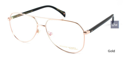 Gold William Morris Black Label BLWILLIAM Eyeglasses