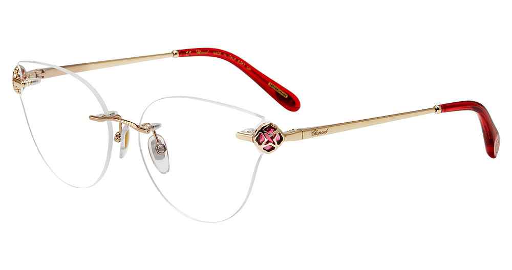 BORDEAUX SILVER      Chopard VCHF87S Eyeglasses