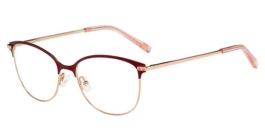 BURGUNDY Jones New York VJON498 Eyeglasses