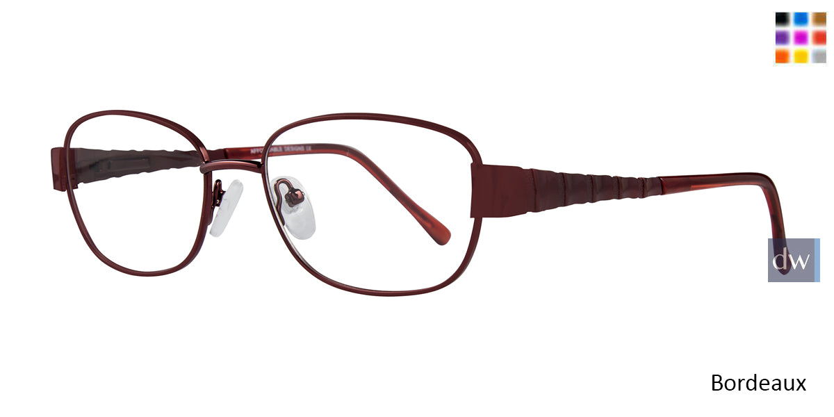 Bordeaux Affordable Designs Babe Eyeglasses.