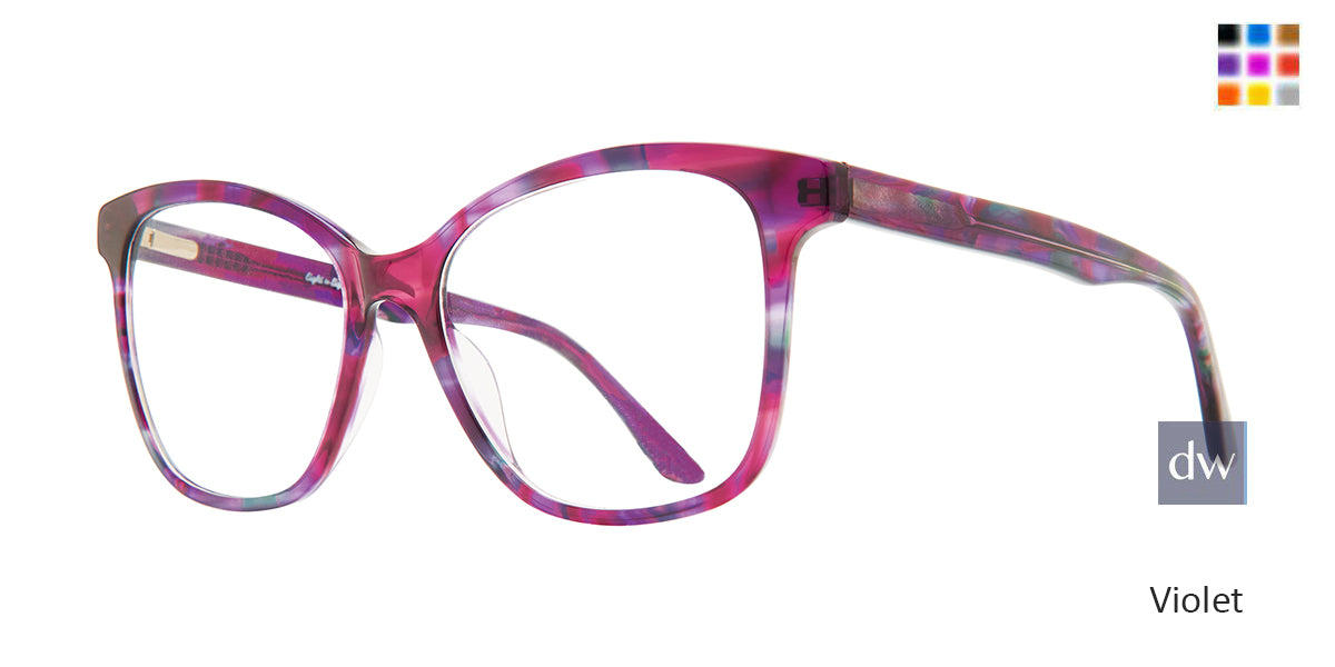 Violet Eight To Eighty Baby Girl Eyeglasses.