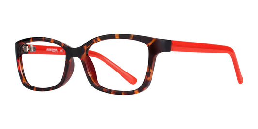 Tortoise/Red Affordable Designs Bambi Eyeglasses.