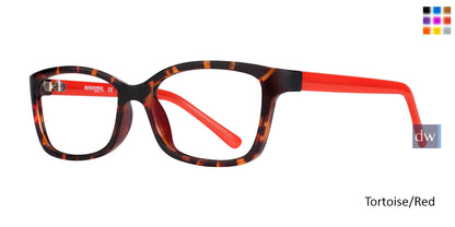 Tortoise/Red Affordable Designs Bambi Eyeglasses.