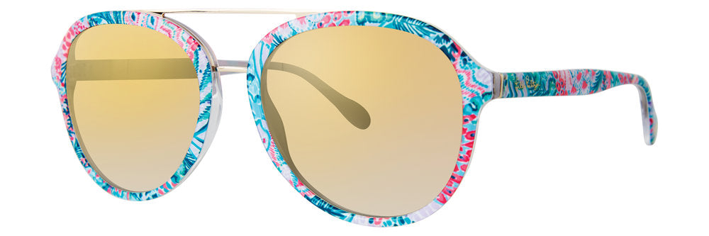 Banana Split   Lilly Pulitzer Sarasota Sunglasses