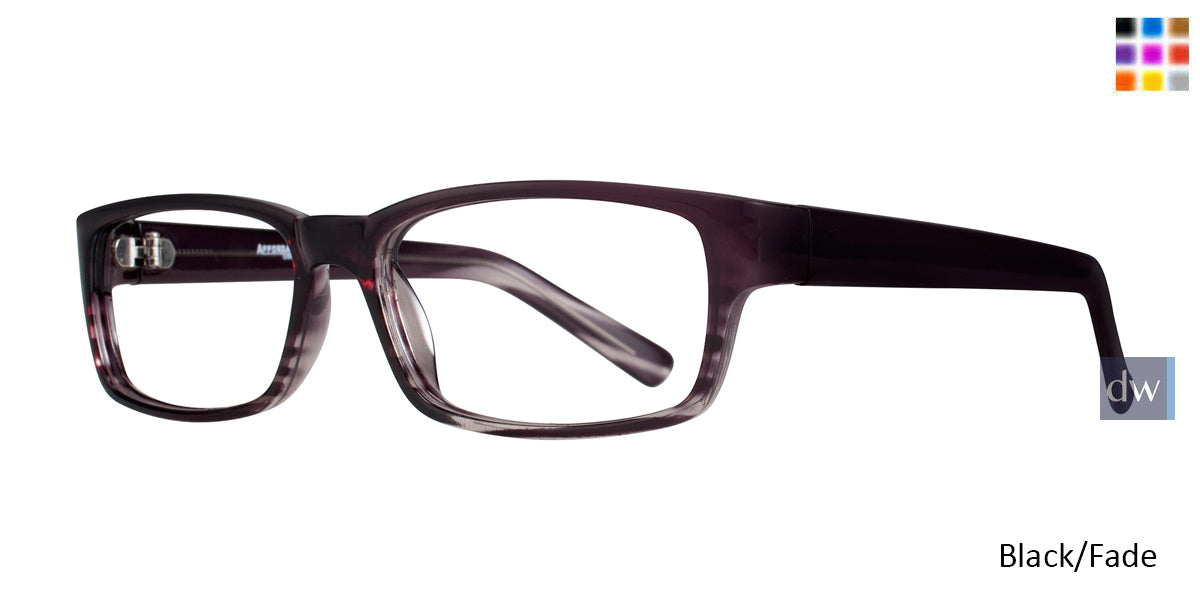 Black Fade Affordable Designs Ben Eyeglasses.