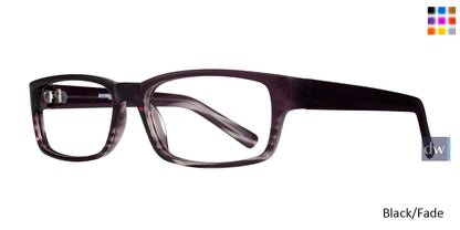 Black Fade Affordable Designs Ben Eyeglasses.