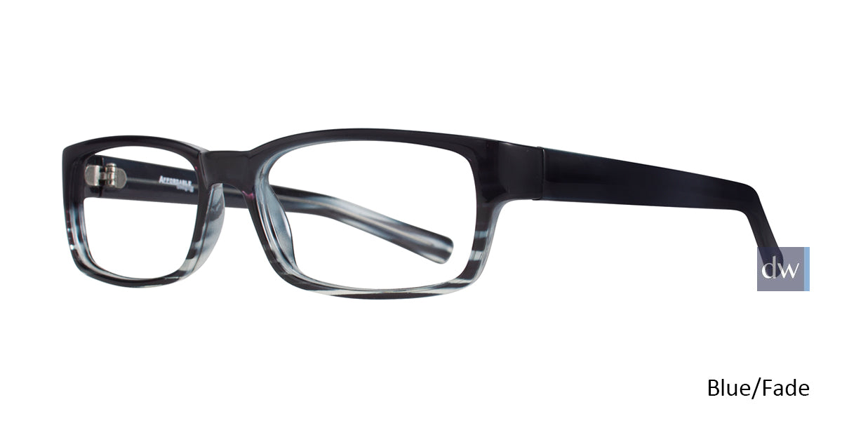 Blue Fade Affordable Designs Ben Eyeglasses.