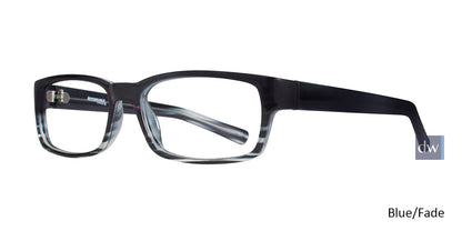 Blue Fade Affordable Designs Ben Eyeglasses.