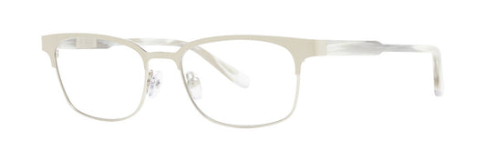 Original Penguin The Byrd men's square stainless steel eyeglasses in Birch
