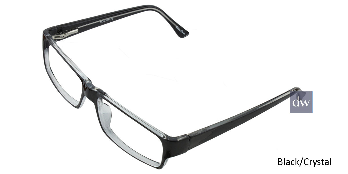 Black/Crystal Limited Edition Morton Eyeglasses