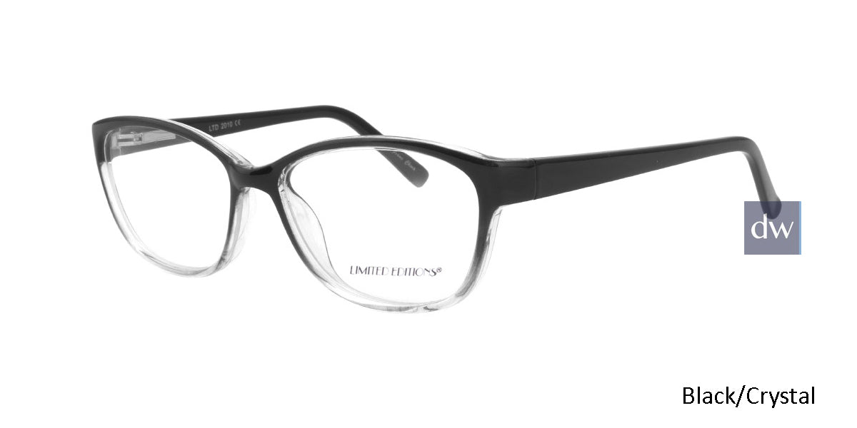 Black/Crystal Limited Edition LTD 2010 Eyeglasses