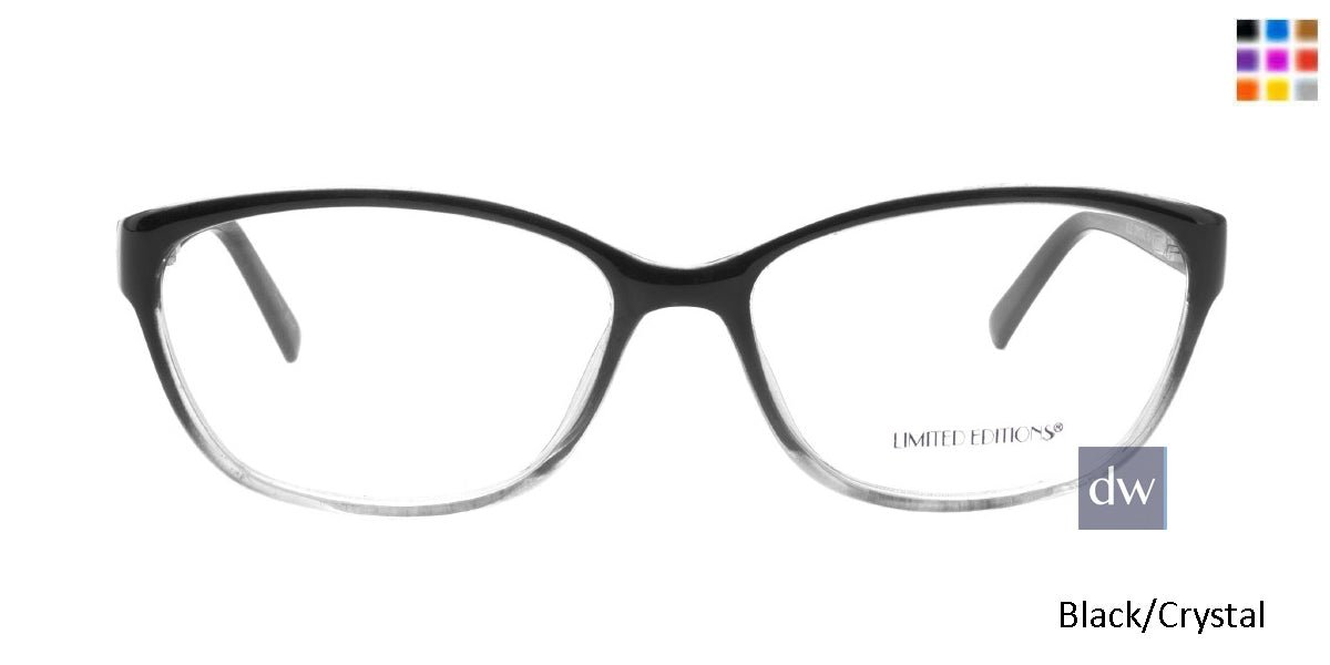 Black/Crystal Limited Edition LTD 2010 Eyeglasses
