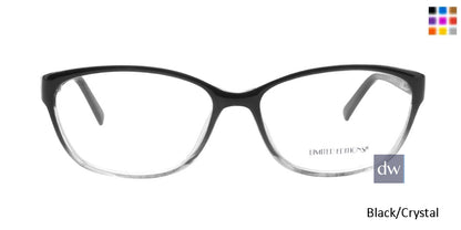 Black/Crystal Limited Edition LTD 2010 Eyeglasses