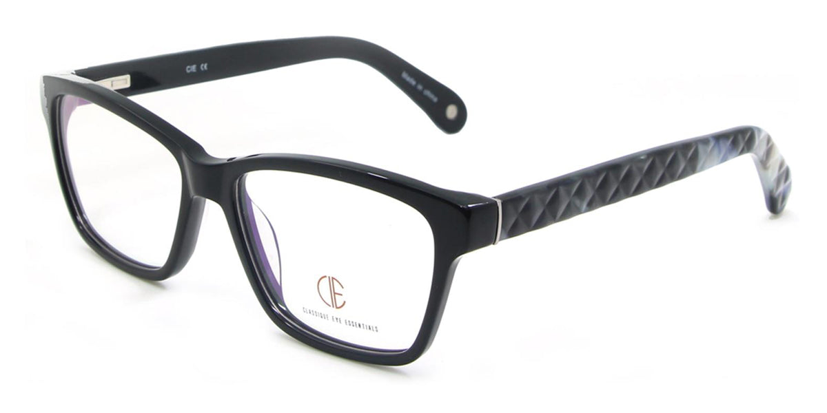 Black/Grey Pattern CIE SEC102 Eyeglasses.