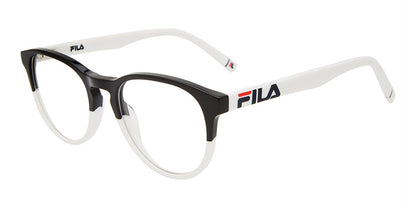 Black/White Fila VF9466 Eyeglasses