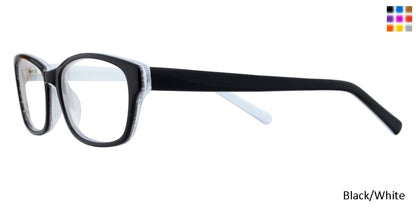 Black/White BELLA ITALIA 1226 Eyeglasses