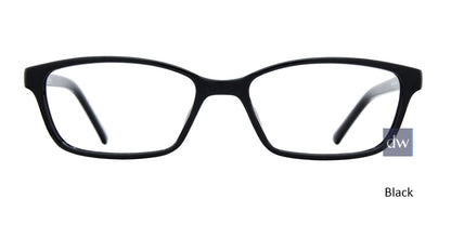 Black Limited Edition LTD 703 Eyeglasses - Black