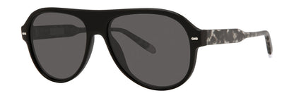 Original Penguin The Ramey men's aviator acetate sunglasses in Black Beauty — polarized