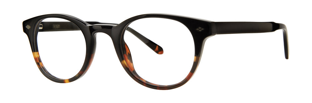 Original Penguin The Cole men's round acetate eyeglasses in Black Tortoise