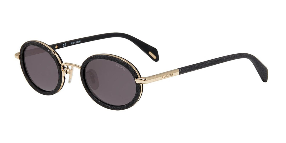 Black(0300) Police SPLA21 Sunglasses.