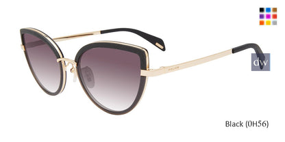 Black(0H56) Police SPLC25 Sunglasses.