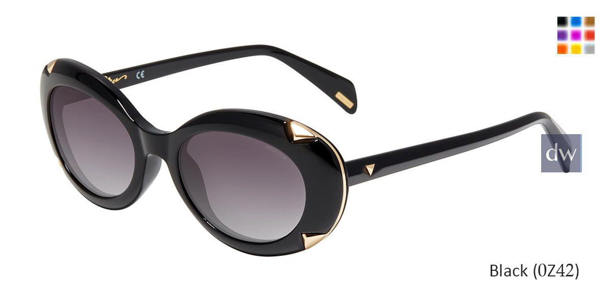 Black(0Z42) Police SPLA16 Sunglasses.