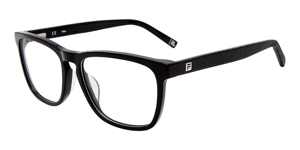 Black Fila VFI091 Eyeglasses