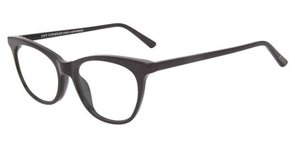 Black Diff Jade Eyeglasses - Black