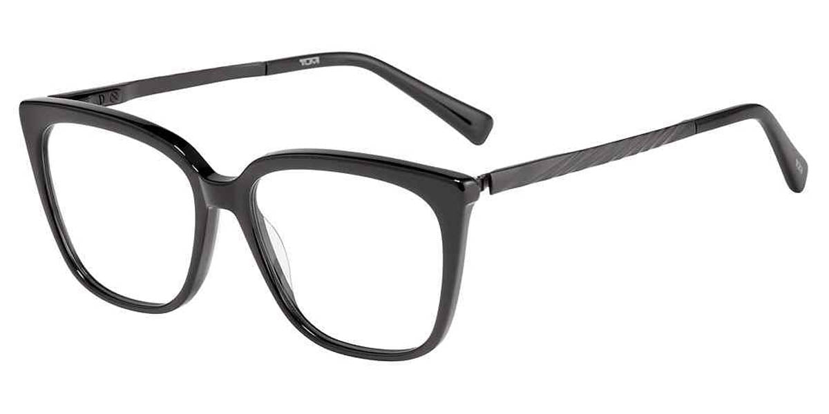 BLACK-0700--0700 Tumi VTU520 Eyeglasses