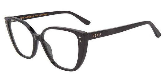 Black Diff Amelia Eyeglasses