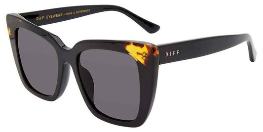 Black Diff Lizzy Sunglasses