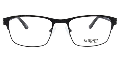Black ST. MORITZ Bradford Eyeglasses