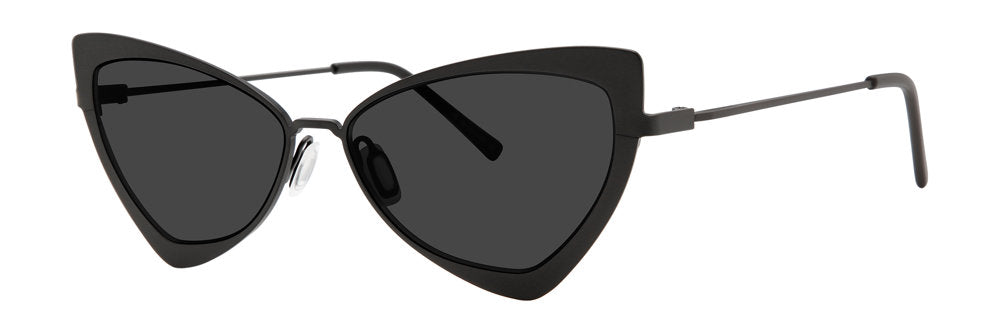 Vera Wang Point Sunglasses | Steel Cat-Eye