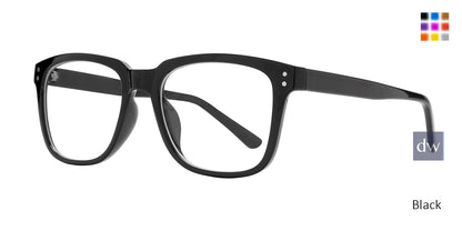 Black Affordable Design Kent Eyeglasses.