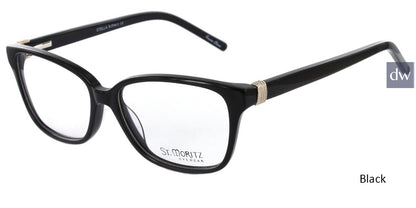 Black ST. Moritz STELLA Eyeglasses