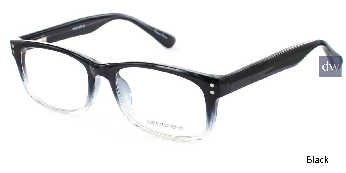 Black Limited Edition Master Eyeglasses