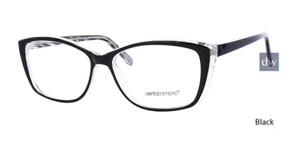 Black Limited Edition Lorena Eyeglasses