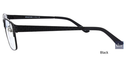 Black ST. MORITZ Bradford Eyeglasses