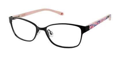 Lulu Guinness LK014 Modified Rectangle Eyeglasses