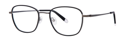 Original Penguin The Lawrence men's square titanium eyeglasses in Black

