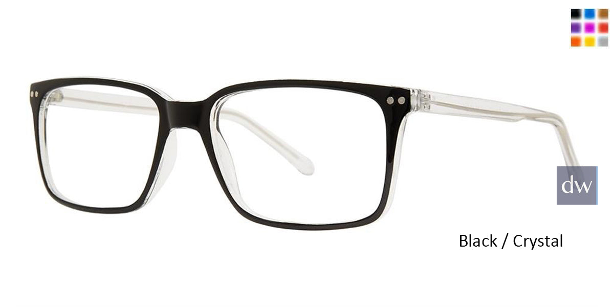 Black/Crystal  Vivid Soho 1043 Eyeglasses.